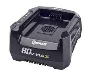 lot 58188 image: Kobalt 80-Volt Lithium-Ion Battery Charger