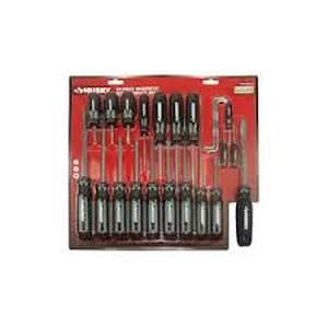 lot 58216 image: Husky 18-Piece Magnetic Screwdriver Set