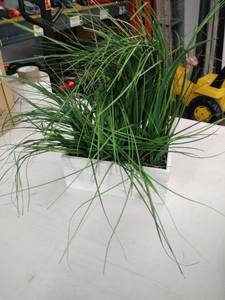 lot 20295 image: Faux Grass Decorative Plant