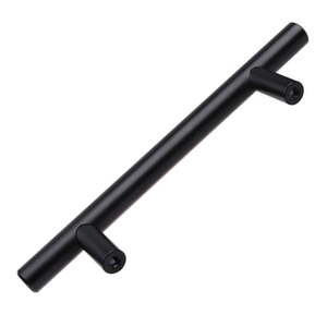 lot 20348 image: GlideRite 3-34 in. Center Modern Cabinet Bar Pull  Matte Black