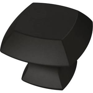 lot 20354 image: Liberty P29530C-FB Flat Black 1 14  MandaraCabinet Drawer Knob - 12 ct