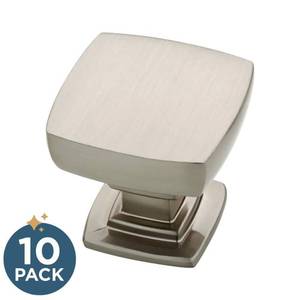 lot 20363 image: Franklin Brass Webber Cabinet Knob in Satin Nickel - 10 Pack
