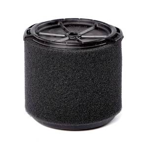 lot 20378 image: Wet Debris Application Foam WetDry Vac Cartridge Filter for Most 3 to 4.5 Gallon RIDGID Shop Vacuums (1-Pack)