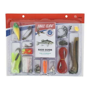 Eagle Calw 102 Piece Bass Fishing Kit with Assorted Tackle