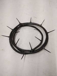 lot 59164 image: Wrought Iron  Crown of Thorns