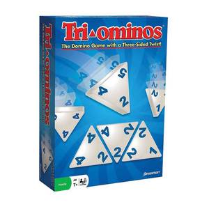 lot 59181 image: Pressman Toys - Tri-Ominos Game - 54 Pcs