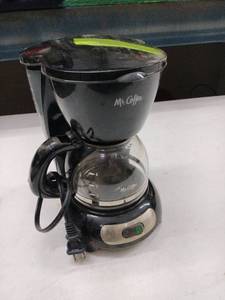lot 59190 image: Mr. Coffee 5-Cup Programmable Coffee Maker