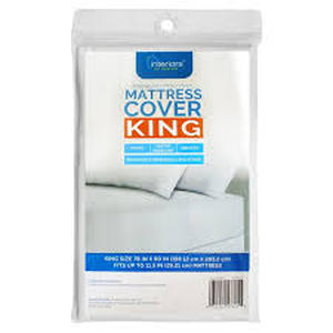 lot 59143 image: Interiors Premium Fitted Vinyl Mattress Cover - King