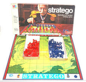 lot 59185 image: MB Stratego Two Handed Strategy Game