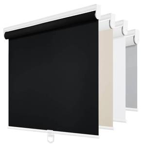 lot 24667 image: ChrisDowa Cordless Blackout Roller Shades for Windows, Thermal Insulated UV Protection Pull Down Shades, Total Blackout Window Blinds for Home, Office, Bedroom, Door (34 W x 72 H, Black)