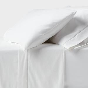 lot 9662 image: King 800 Thread Count 4pc Hotel Collection Sheet Set Double Baratta Light Gray Hem - Threshold - Retail $100