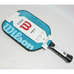 lot 9724 image: Fierce Team Pickleball Paddle Blue - Retail $83