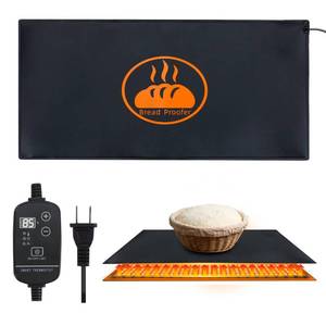 lot 1109 image: Bread Proofing Warming Mat for Sourdough, Sourdough Warming Mat - 59-140°F Adjustable Thermostat Electric Dough Riser Heating Mat, Dough Mat Heated (10 x 21) - XL Bread Proofing Mat