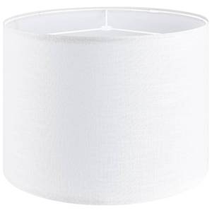 lot 1123 image: White Linen lampshades Large Drum Lamp Shade 16 Top x 16 Bottom x 10 High (Spider) Modern Lamp Shade for Table&Floor Lamp - Lampshades Replacement By GO&SO Assembly Required