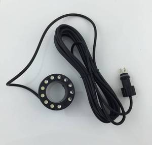 lot 4312 image: CNZ Submersible 12-LED Fountain Ring, No AC Adapter Included, Black (1DNOAC)