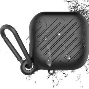 lot 6213 image: Waterproof Case for AirPods 4 Case 2024 (Black)