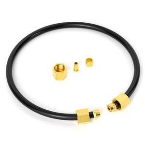 lot 6255 image: GASHER 10Pcs 15Inch Air Compressor Unloader Tube Kit, Contains 14 Sleeve Ferrules,Compression Insert and Compression Nut