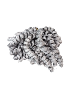 lot 6277 image: Natural Blonde Hair Extensions Curly Weft Bundle