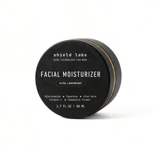 lot 6281 image: Shield Facial Moisturizer for Men and Boys, Lightweight Hydration Cream for Oily or Sensitive Skin, 1.7 oz, Pack of 1