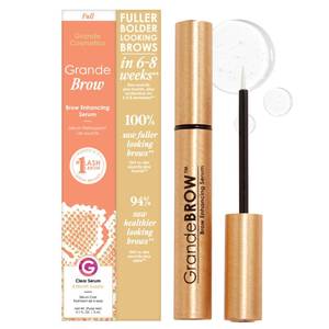 lot 6285 image: Grande Cosmetics GrandeBROW Brow Enhancing Serum for Fuller, Bolder, Looking Eyebrows - Brow Serum With Vitamins, Peptides, Antioxidants, Amino Acids, Cruelty Free - 4 Month Supply (3 mL)