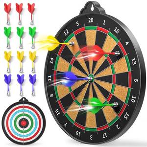 lot 6288 image: Magnetic Dart Board for Kids - 12pcs Magnetic Darts, IndoorOutdoor Kids Games and Party Games, Christmas Birthday Gifts Toys for 3-12 Year Old Boys
