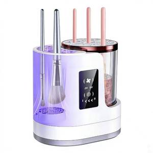 lot 6300 image: Electric Makeup Brush Cleaner Machine with Automatic Cleaning and Drying