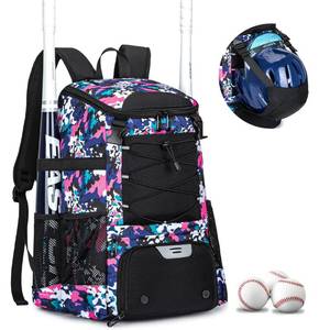 lot 11273 image: KAVIGOR Baseball Bag for Youth and Adult, Softball Backpack 40L Large Capacity, Bat Backpack with Shoes Compartment and Hidden Helmet Holder