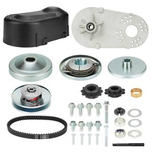 lot 11294 image: 212CC 30 Series Torque Converter Go Kart Clutch 34 10T #40 41 420 and 12T #35 Chain for Manco Comet TAV2 218353A (Used)