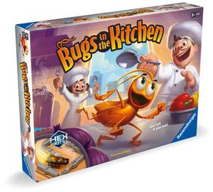 lot 11325 image: Ravensburger Bugs in The Kitchen 2024 - Enthralling Family Board Game  Ideal for Kids and Adults Aged 5 and Up  Offers Great Replay Value  Designed for 2-4 Players