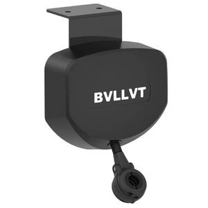 lot 11327 image: Ceiling Mounted & Wall Mounted EV Charger Cable Retractor - 11.5ft Automatic Retractable Cable Organizer for Electric Vehicle Charging, Universal Fits 95% of EV Charging Cables