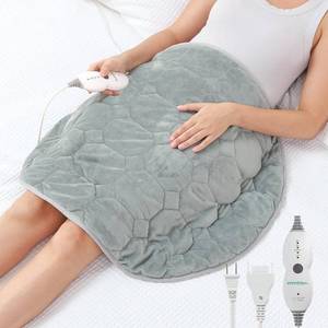 lot 11369 image: immtree Weighted Heating Pad for Period Cramps, 7lbs XXXL Size(29x24) with Fast Heat Technology, Heated Blankets for Adults, Deeper Pain Relief for Back, Shoulder and Knee
