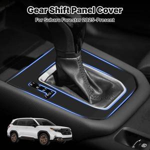 lot 12055 image: Karltys Center Console Cover for Subaru Forester 2025, Anti-Scratch Gear Shift Cover Panel, Trim Decorative Protector Only for 2025 Subaru Forester Accessories Interior (Not for BaseWilderness)