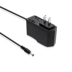 lot 12063 image: 5V 1A DC Power Supply Adapter, 100-240V AC to DC 5V 1A 0.8A 0.5A 450mA Power Adapter Cord with ��5.5x2.5mm Barrel Tip��, Black