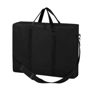 lot 12111 image: SIRUITON Folding Table Storage Bag, Portable 600D WaterProof Carry Bag for Folding PicnicCamp Tables with Reinforcing Plate & Shoulder Strap, 48 D x 30 W x4.7 H Fits 8FT Folding Tables��bag only��