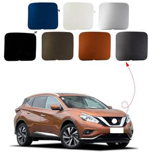lot 12156 image: Car Front Bumper Tow Hook Cover Cap Towing Eye for Nissan Murano 2015 2016 2017 2018 622A0-5AA1H (Pearl White, Right Passenger Side)
