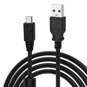 lot 12205 image: Replacement Camera Micro USB Charger Cable Data Sync Cord Compatible with Canon EOS M50, PowerShot G7X Mark II, G9 X Mark II, SX620 HS, SX720 HS Cameras 3.3FT (IFC-600 PCU)