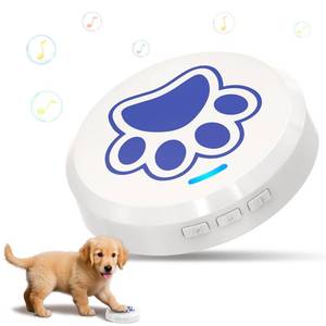 lot 12218 image: ChunHee Dog Training Bells for Door - Dog Door Bell for with 36 Custom Sounds  Dog Bell for Door Potty Training  Chew-Proof & Adjustable Volume (0-115dB)  Teach Puppies to Signal to Go Outside