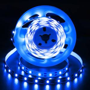 lot 12261 image: echosari Strip Lights USB 5V, 9.8Ft 180 LED Strip Lights Cuttable 2835 SMD Super Bright with Self-Adhesive DIY for Cabinet Photo Frames Desks Monitor Shelves Decor (Blue)