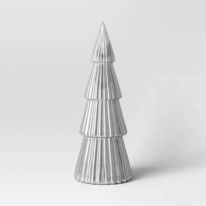 lot 13936 image: 28 Christmas Tree Decor Silver - Wondershop