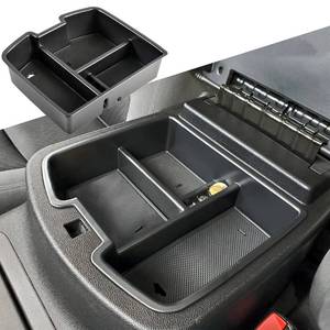 lot 14114 image: TACORBO Center Console Organizer Tray for 2007-2014 GMC Sierra 2500 3500 Accessories Yukon XL Silverado 2500 3500 Suburban 1500 Tahoe  07-13 GMC Sierra 1500 Chevy Silverado Suburban 2500 Avalanche