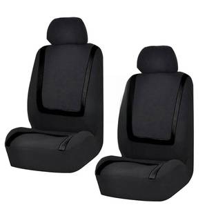 lot 14120 image: LAINLOY 2 Pack Car Seat Covers, Breathable Seat Protectors, Anti-Slip Driver Seat Cover, Comfortable Front Seat Cover Set Universal Fit for Truck, SUV, Sedan, Airbag Compatible (Black)
