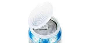 lot 14160 image: Smarter-Seal, 6-Pack, Reusable, BPA Free, Pop or Beverage Can Lids, Covers, Protectors, Toppers For Soda, Seltzer, Beer, Energy Drinks