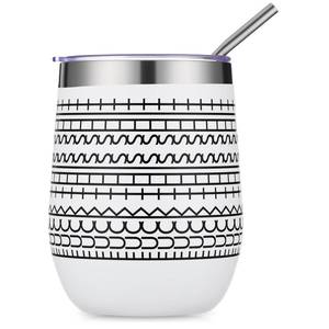 lot 14177 image: Geiserailie 12 oz Funny Message Coffee Mug Birthday White Elephant Gifts Stainless Steel Mug Insulated Tumblers Wine Cup Gag Gift for Employee Appreciation Friends Family Coworkers(Classic,White)