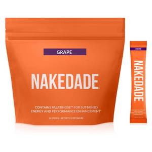 lot 14234 image: Nakedade Grape �� Performance Enhancing Sports Drink Powder - Electrolyte Powder �� No GMOs or Artificial Sweeteners, Gluten-Free, Soy-Free, Dairy-Free �� 16 Sticks