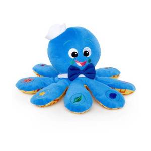 lot 14237 image: Baby Einstein Octoplush Musical Huggable Stuffed Animal Plush Toy, Learn Colors in 3 Languages, Blue, 11 Age 3 Month and up,