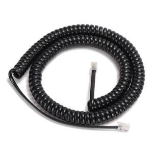 lot 14293 image: Uvital 16FT Long Phone Cord for Landline(Coiled Length 2FT), 1 Pack Black Telephone Handset Cord Compatible with Cisco 6900 & 7800 & 7900 & 8800 & 8900 Series IP Phones