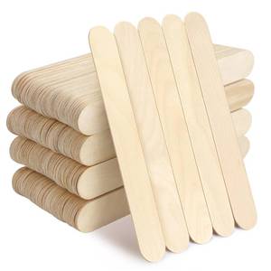 lot 19207 image: TKOnline 250 Pieces Jumbo Craft Sticks, 8 Inch Wooden Large Tongue Depressor Sticks, Jumbo Popsicle Sticks, Multi-Functional Wooden Sticks for Hair Removal and Waxing Supplies, Crafting, Ice Cream