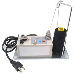 lot 19220 image: CKPSMS Brand -110V Automatic Bobbin Winder&Thread Stand Fit 14(6mm) Center Hole Bobbins (KP-SBW01 American Plug 110V)