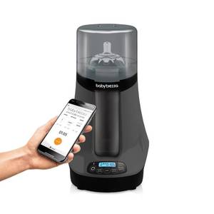 lot 19246 image: Baby Brezza Smart Baby Bottle Warmer, Breastmilk Warmer  Defroster �� Free App - Different Temperatures for Breastmilk  Formula - Universal Fit for All Bottles  Milk Bags - Calentador de Biberones