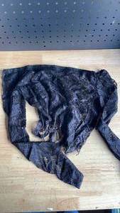 lot 20307 image: Black Lace Sleeveless Top Small for Summer Swim Suit Cover